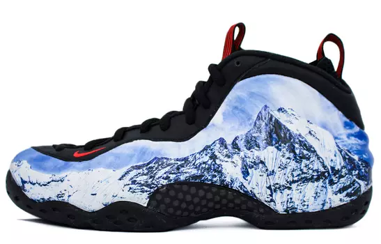 Мужские баскетбольные кроссовки Nike Foamposite One Vintage, Black