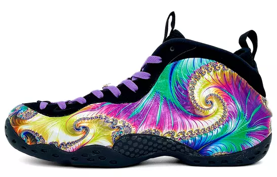 Мужские баскетбольные кроссовки Nike Foamposite One Vintage, Black