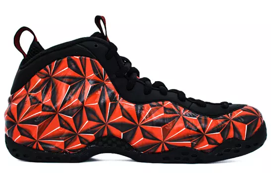 Мужские баскетбольные кроссовки Nike Foamposite One Vintage, Black