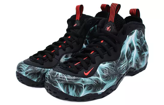Мужские баскетбольные кроссовки Nike Foamposite One Vintage, Black
