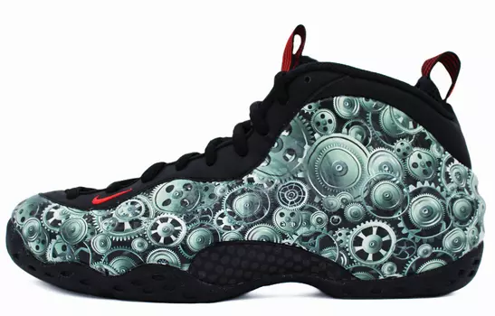 Мужские баскетбольные кроссовки Nike Foamposite One Vintage, Black