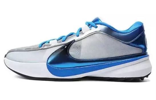 Мужские баскетбольные кроссовки Nike Freak 5, White/Blue