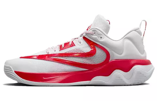 Мужские баскетбольные кроссовки Nike Giannis Immortality, White/Red