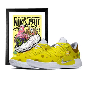 Мужские баскетбольные кроссовки Nike Hyperdunk X, Yellow