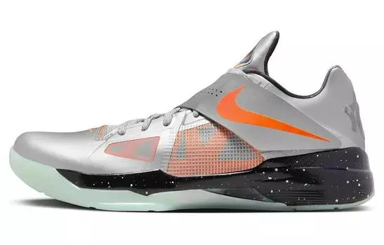 Мужские баскетбольные кроссовки Nike KD 4, Black/Silver