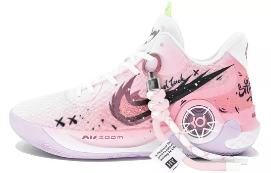 Мужские баскетбольные кроссовки Nike KD Trey 5 IX Vintage, Breast cancer powder