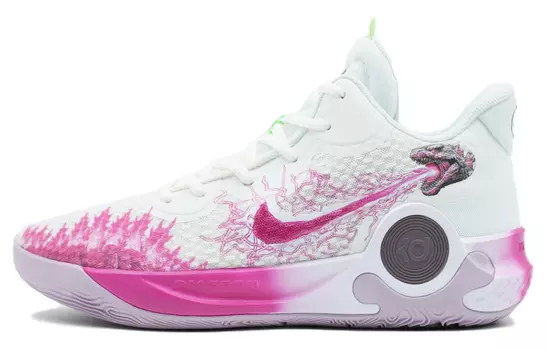 Мужские баскетбольные кроссовки Nike KD Trey 5 IX, White/Purple
