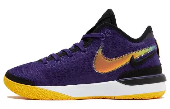 Мужские баскетбольные кроссовки Nike LeBron NXXT Gen, Purple/Yellow