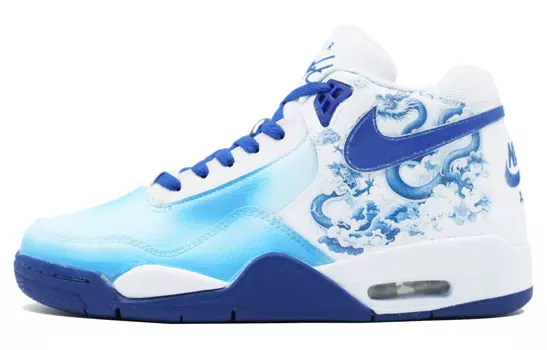 Мужские баскетбольные кроссовки Nike Vintage, White/Blue