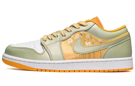 Мужские баскетбольные кроссовки Nike Vintage, Yellow White Green