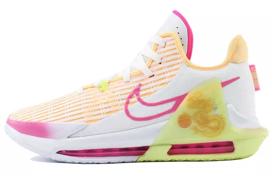 Мужские баскетбольные кроссовки Nike Witness 6, White/Orange