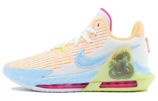 Мужские баскетбольные кроссовки Nike Witness 6, White Orange Blue