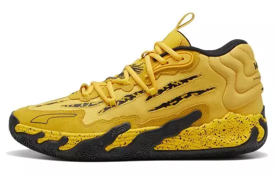 Мужские баскетбольные кроссовки Puma MB.03, Yellow/Black