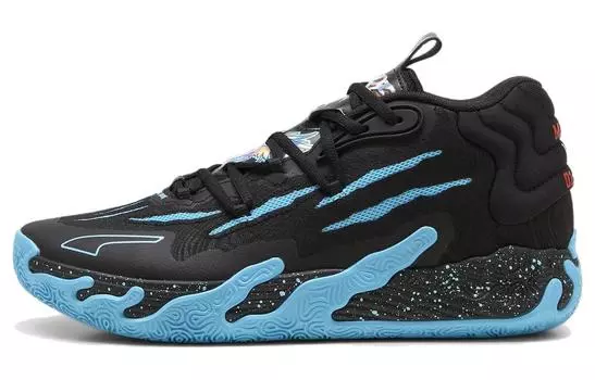 Мужские баскетбольные кроссовки Puma MB.03, Black/Blue