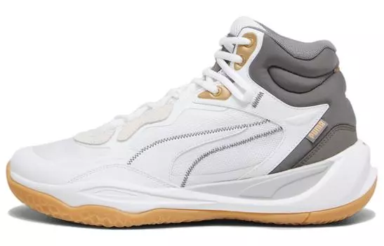 Мужские баскетбольные кроссовки Puma Playmaker, White/Gray