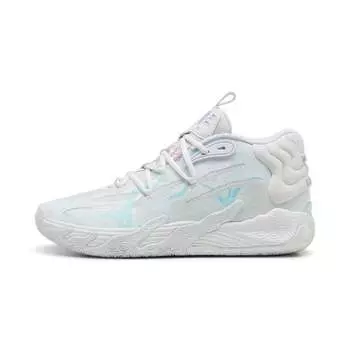 Мужские баскетбольные кроссовки PUMA x LAMELO BALL MB.03 переливающиеся, цвет White/Dewdrop