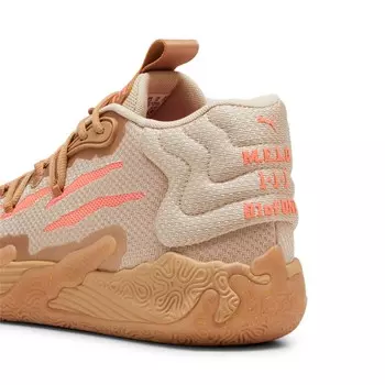 Мужские баскетбольные кроссовки PUMA x LAMELO BALL MB.03 к китайскому Новому году, цвет Gold/Fluro Peach Pes