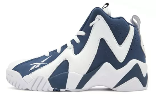 Мужские баскетбольные кроссовки Reebok Kamikaze Vintage, белый/синий