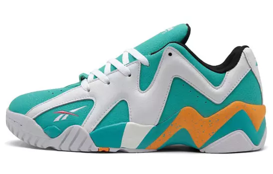 Мужские баскетбольные кроссовки Reebok Kamikaze Vintage, белый/зеленый