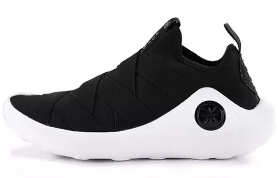Мужские баскетбольные кроссовки Samu Vintage Low-top черного цвета Lining