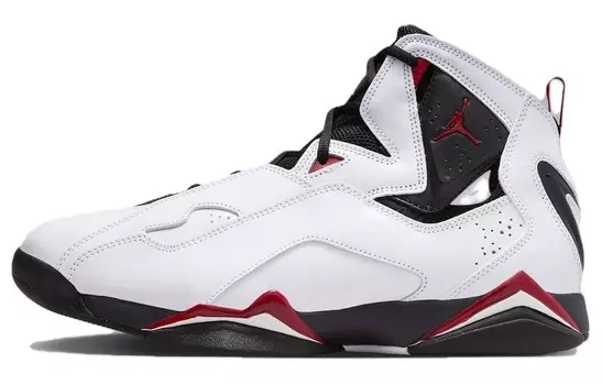 Мужские баскетбольные кроссовки True Flight Vintage Mid-Top белого/черного цвета Jordan