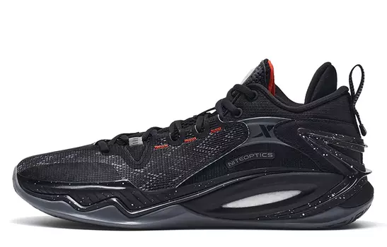 Мужские баскетбольные кроссовки Xtep Light Attack, черный/дымчато-серый
