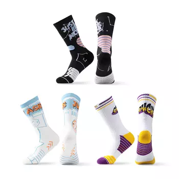 Мужские баскетбольные носки Jkn, Комбинация (3 пары подарочных коробок)