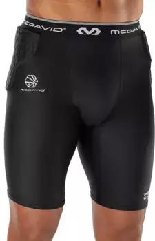 Мужские баскетбольные шорты McDavid с набивкой HEX, черный