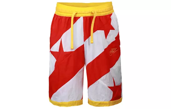 Мужские баскетбольные шорты Nike, цвет College Red/White/College Gold