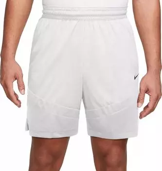 Мужские баскетбольные шорты Nike Dri-FIT Icon 8 дюймов, белый