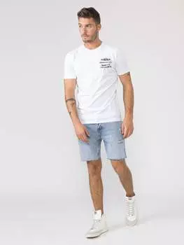 Мужские базовые джинсы-бермуды Mania, синий