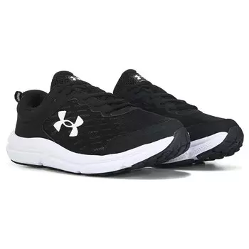 Мужские беговые кроссовки Charged Assert 10 среднего/широкого размера Under Armour, черный