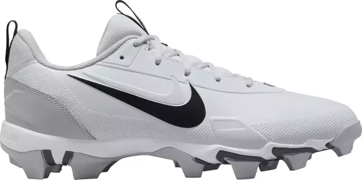 Мужские бейсбольные бутсы Nike Force Trout 9 Keystone RM, цвет Platinum/White