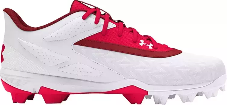 Мужские бейсбольные бутсы Under Armour Leadoff RM, красный/белый