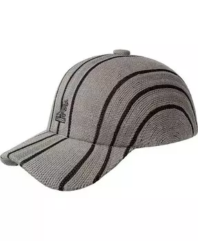 Мужские бейсбольные и спортивные кепки Don Stripe Spacecap Kangol, серый