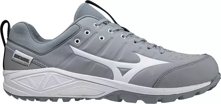 Мужские бейсбольные кроссовки Mizuno Ambition 2 All Surface Turf, серый/белый