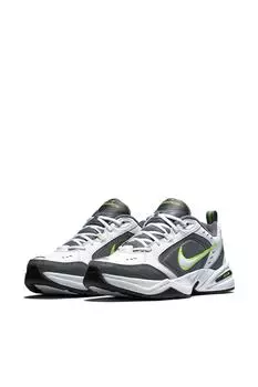 Мужские бело-серые кроссовки Air Monarch Iv 415445-100 (КУПИТЬ НА 1 РАЗМЕР БОЛЬШЕ) Nike, белый