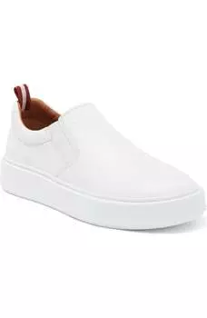 Мужские белые кожаные кроссовки Bally Charles 6240397, белый