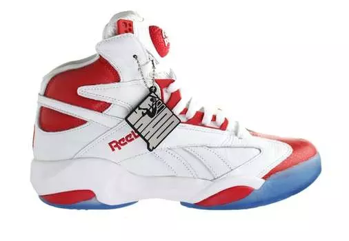 Мужские белые кроссовки Shaq attaq Reebok, мультиколор