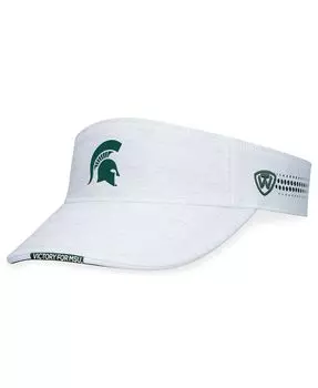 Мужские белые расклешенные регулируемые козырьки Michigan State Spartans Top of the World