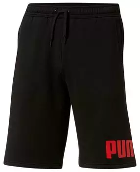 Мужские большие флисовые шорты с логотипом Puma