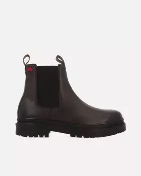 Мужские ботильоны челси из спилка с резинками по бокам Gioseppo, коричневый