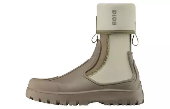 Мужские ботинки Dior Garden, хаки