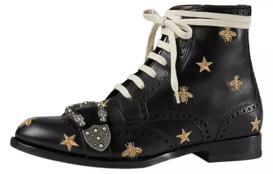 Мужские ботинки Gucci Queercore, черный