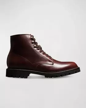 Мужские ботильоны Higgins Mill на водонепроницаемой подошве с выступами Allen Edmonds, цвет Burgundy