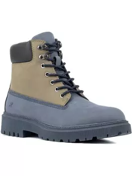 Мужские ботильоны из искусственной кожи на шнуровке X-Ray, темно-синий