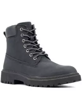 Мужские ботильоны из искусственной кожи с проушинами на подошве X-Ray, черный