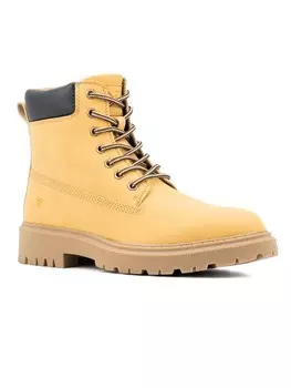 Мужские ботильоны из искусственной кожи с проушинами на подошве X-Ray, цвет Wheat