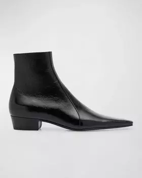 Мужские ботильоны Jose 30 Saint Laurent, цвет Nero