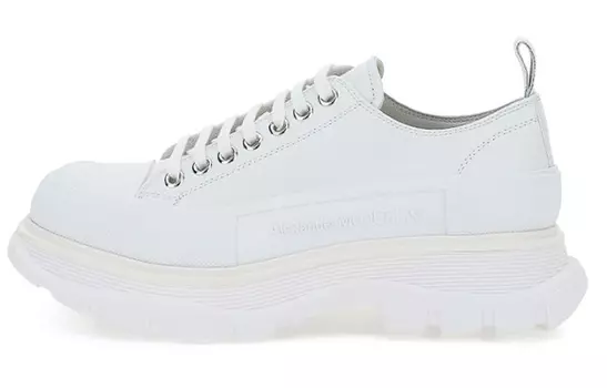 Мужские ботинки Alexander McQueen Tread Slick Martin, белый